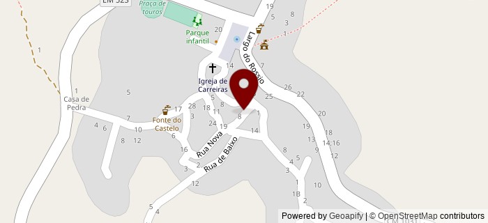 Travessa Rua do Canto, Carreiras