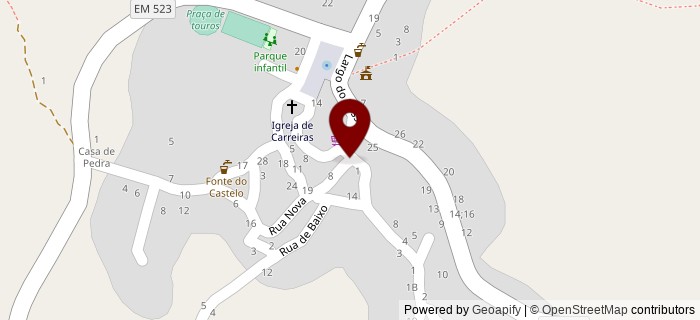 Rua do Canto, Carreiras