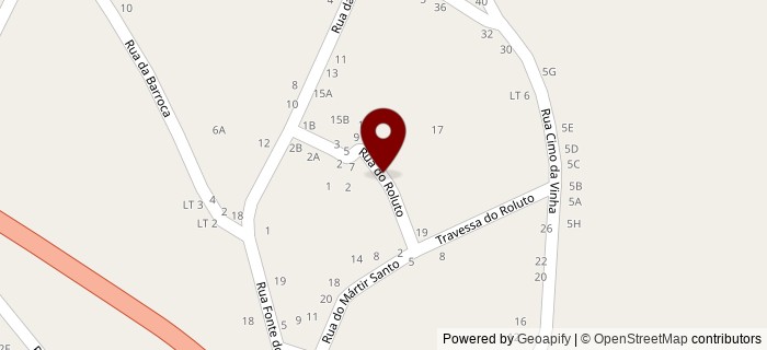 Rua do Roluto, Fortios