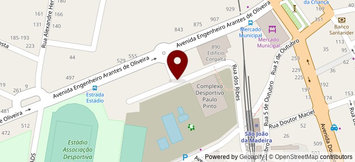 Rua de Ribes, S�o Jo�o da Madeira