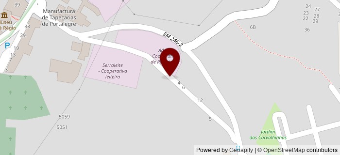 Rua do Ribeiro do Baco de Baixo, Portalegre