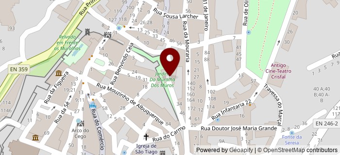 Rua dos Antigos Muros de Baixo, Portalegre