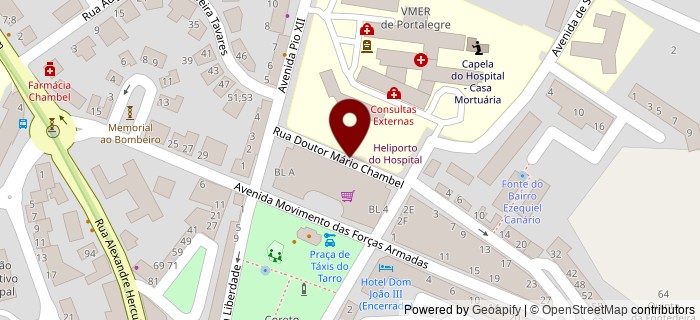 Rua Doutor M�rio Chambel, Portalegre