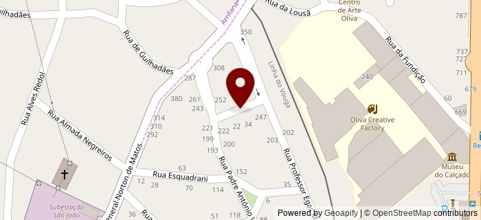 Rua de S�o Tom�, S�o Jo�o da Madeira