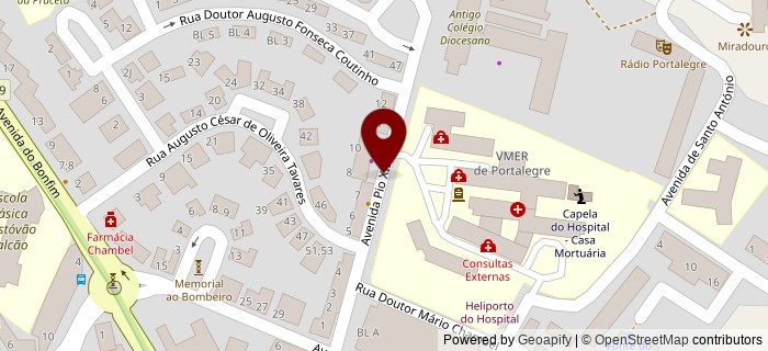 Avenida Pio XII, Portalegre