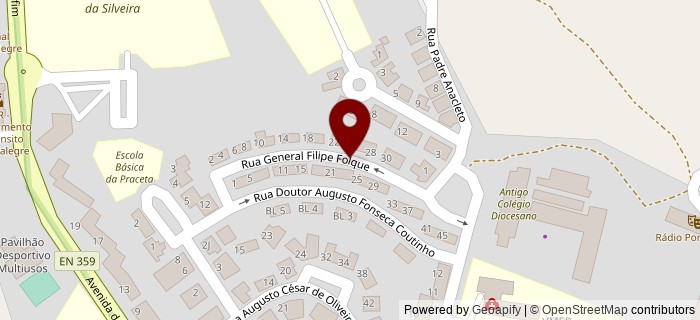 Rua General Filipe Folque, Portalegre