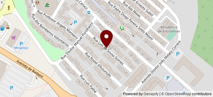 Rua Lu�s Sousa Gomes, Portalegre