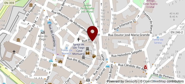 Rua de Santiago, Portalegre