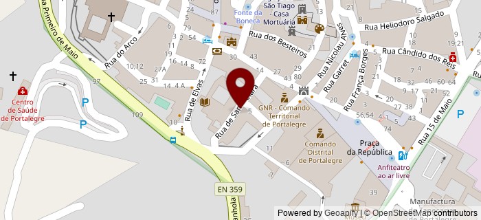 Rua Santa Clara, Portalegre