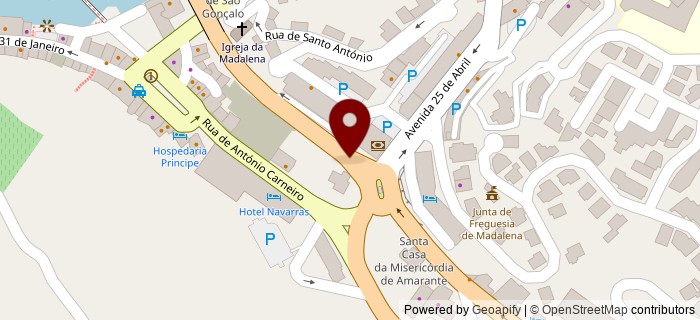 Avenida 1� de Maio, Amarante