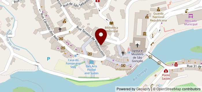 Rua Teixeira de Vasconcelos, Amarante