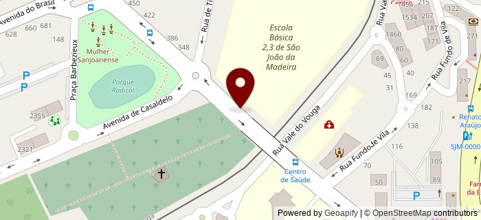 Rua dos Bombeiros Volunt�rios, S�o Jo�o da Madeira