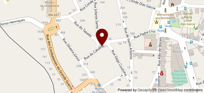 Rua do Calv�rio, S�o Jo�o da Madeira