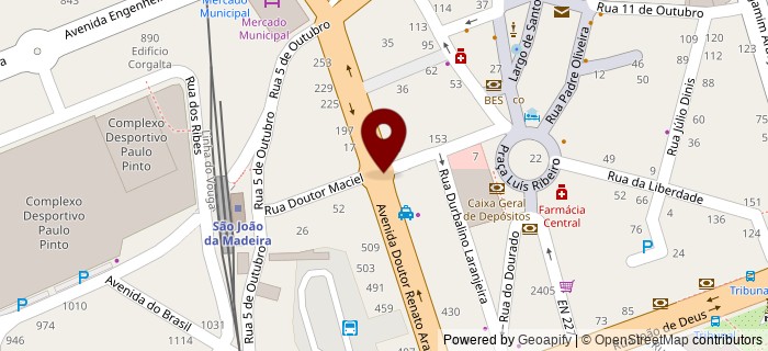 Rua Doutor Maciel, S�o Jo�o da Madeira