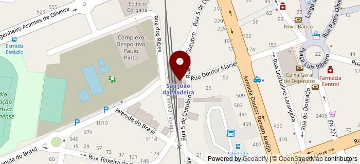 Rua da Esta��o, S�o Jo�o da Madeira