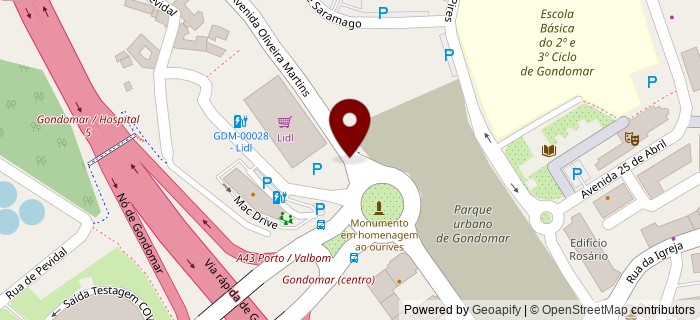 Rotunda Oliveira Martins, Gondomar