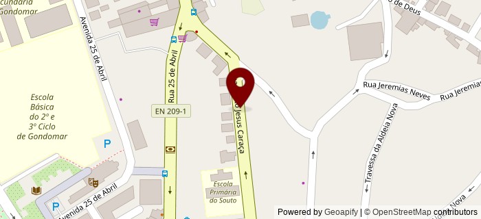 Rua Bento Jesus Cara�a, Gondomar