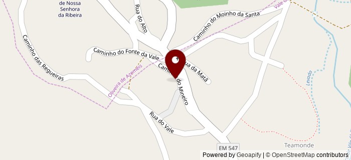 Caminho do Min�rio, Teamonde