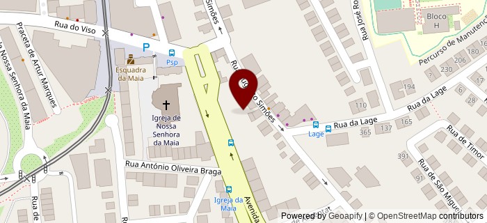 Travessa dos Correios, Maia