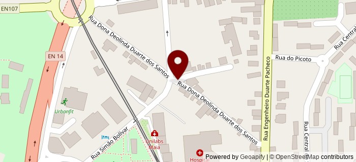 Rua Dona Deolinda Duarte dos Santos, Maia