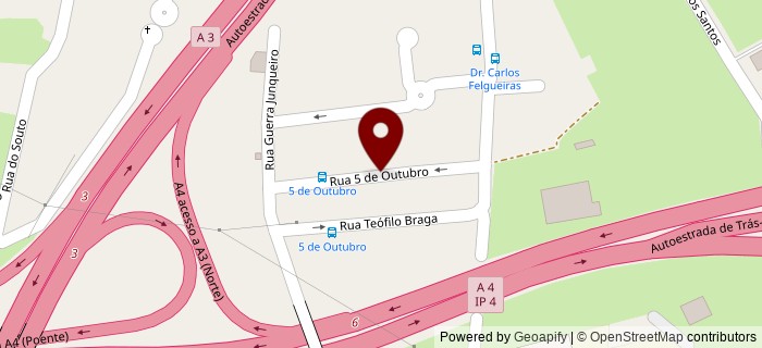 Rua 5 de Outubro, Maia