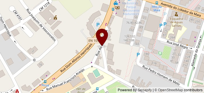 Rua do Cruzeiro, Maia