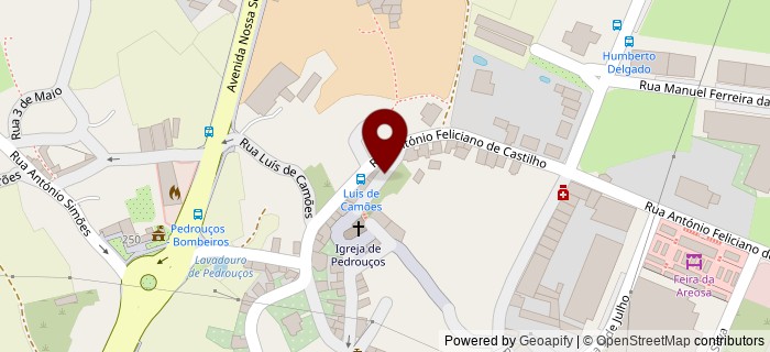 Rua da Igreja de Pedrou�os, Maia