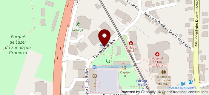 Rua Sim�o Bol�var, Maia