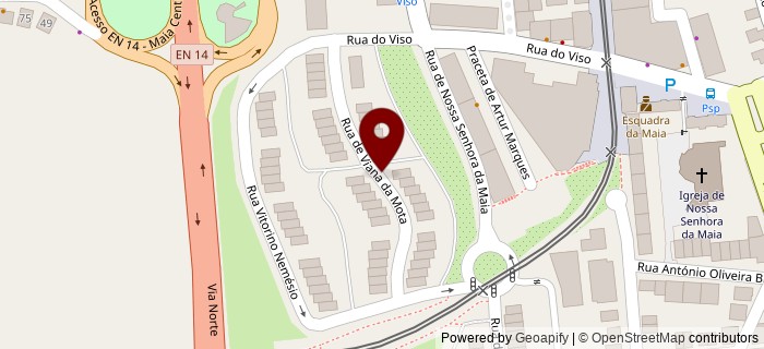 Rua Viana da Mota, Maia