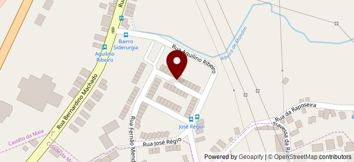 Rua Bernardo Santareno, Maia