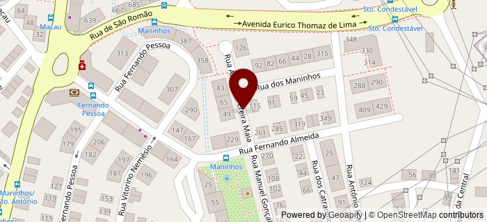 Rua de Ant�nio Pereira Maia, Maia