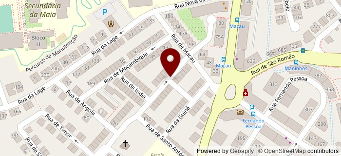 Rua Ant�nio Joaquim da Silva, Maia