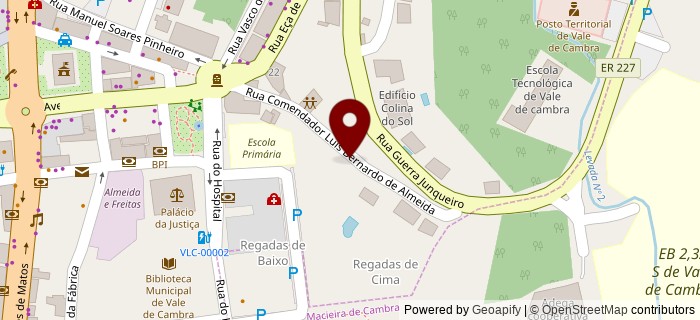 Rua Comendador Lu�s Bernardo Almeida, Vale de Cambra