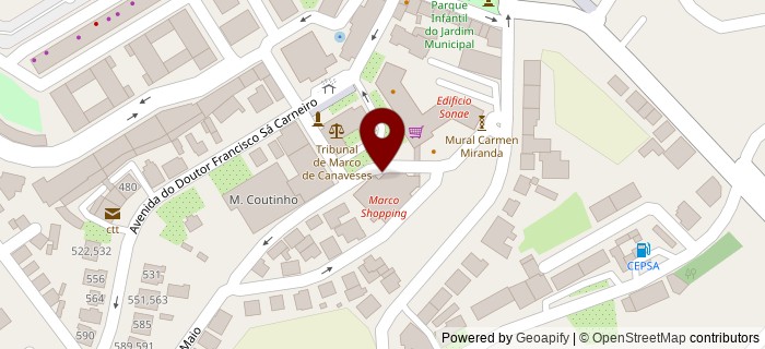 Rua dos Barreiros, Marco de Canaveses