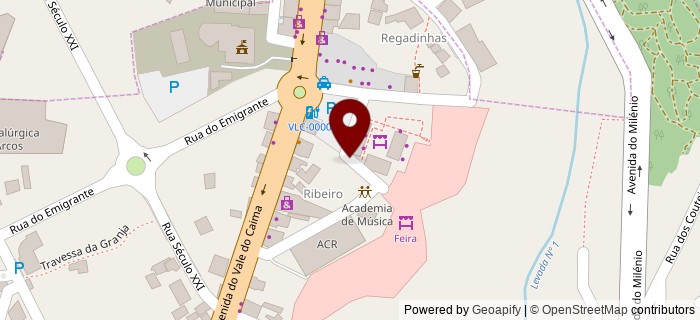 Rua da Quinta do Ribeiro, Vale de Cambra