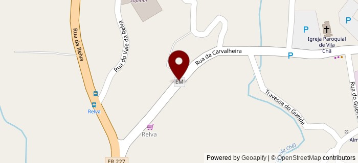 Rua da Carvalheira, Relva