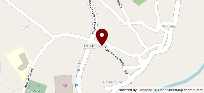 Rua da P�voa, Corredoura