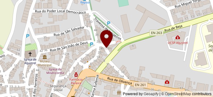 Travessa do Miradouro, Aljustrel