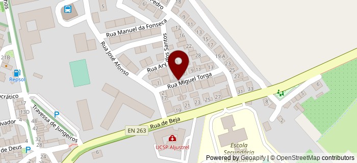 Rua Miguel Torga, Aljustrel