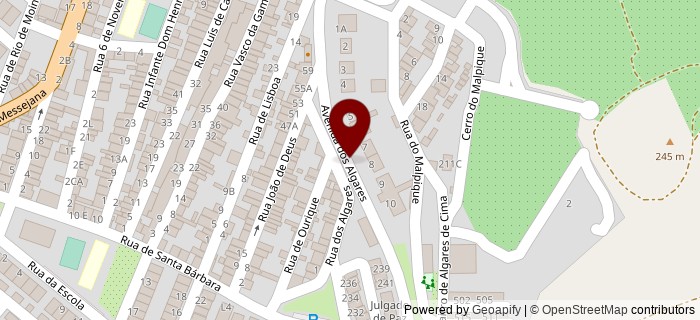 Rua de Algares, Aljustrel