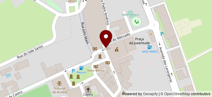 Pra�a do Munic�pio, Anadia