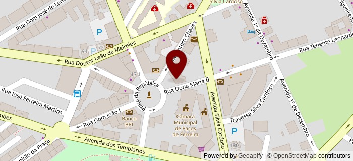 Pra�a da Rep�blica, Pa�os de Ferreira