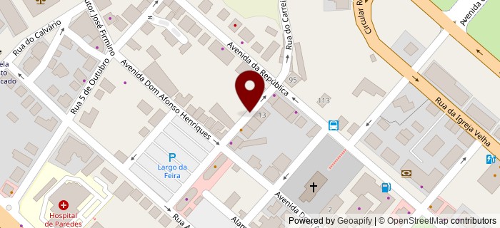 Rua Doutor Jo�o Gomes Ferreira, Paredes