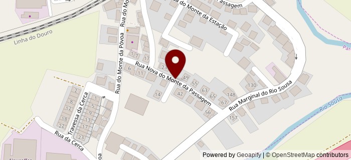 Rua Nova Monte Esta��o, Paredes