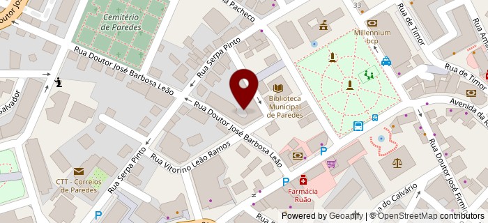 Praceta da Cidade, Paredes