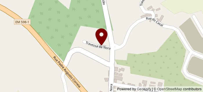 Travessa da Nora, Paredes