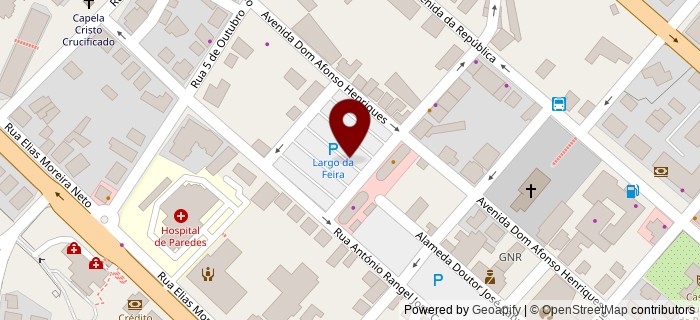 Travessa de Abadim, Paredes