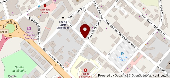 Rua Doutor Ant�nio Rangel, Paredes