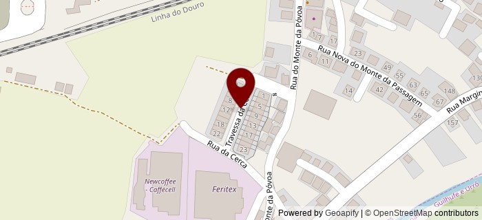 Travessa da Cerca, Paredes