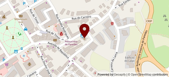 Praceta do Pal�cio da Justi�a, Paredes